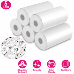 Pocket Mini Thermal Printer - With rolles No Ink Needed